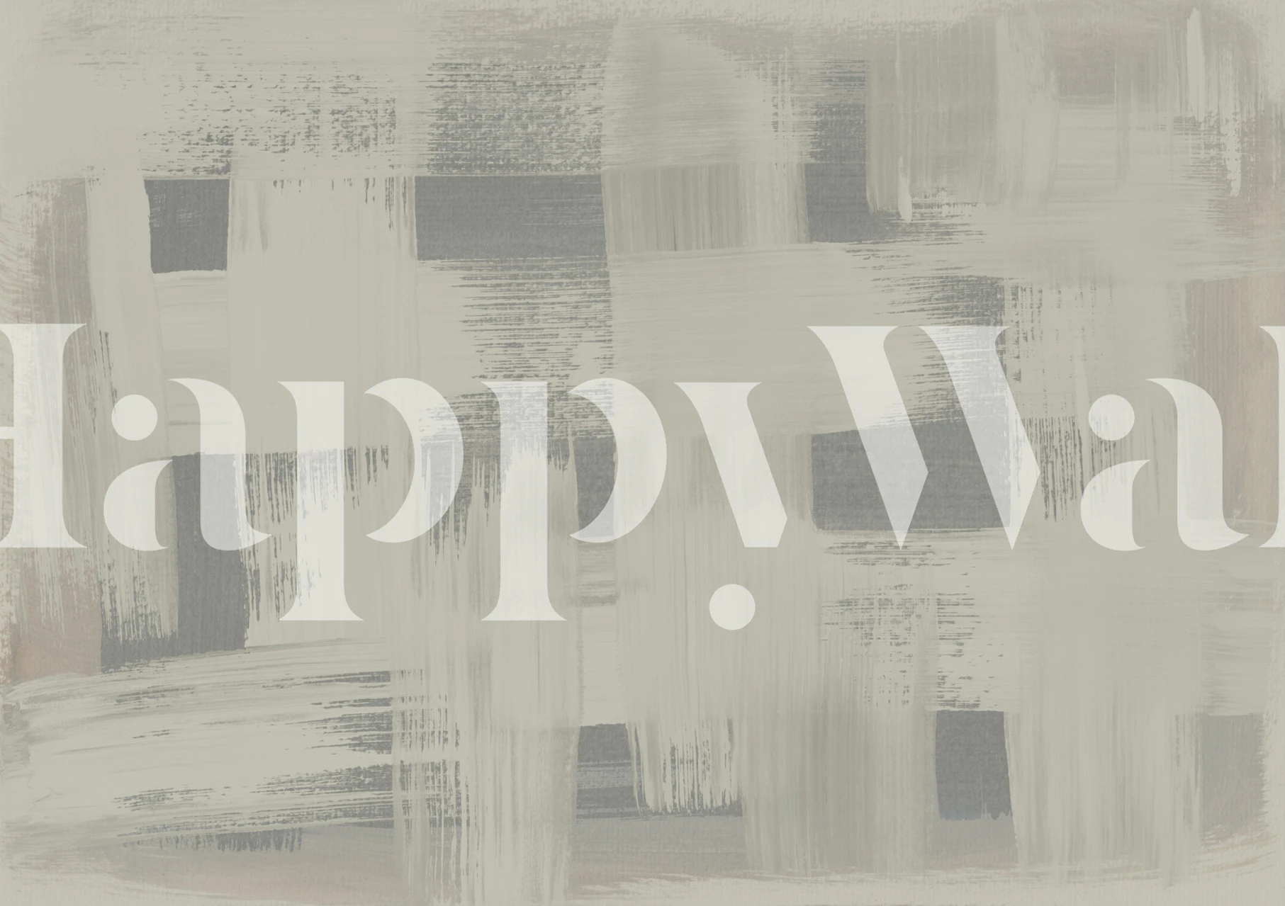 Gray brush stroke abstract design wallpaper