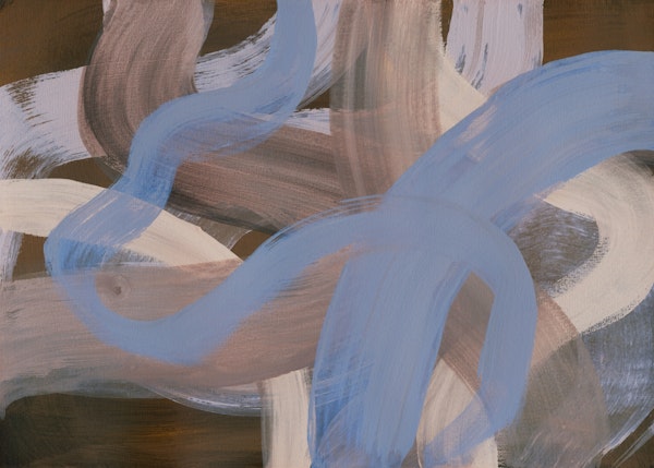 Abstract Brush Strokes 124X