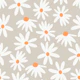 Retro Summer Daisies Pattern 3