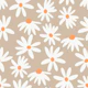 Retro Summer Daisies Pattern 5