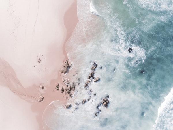 Aerial Beach and Ocean - Sea Bliss