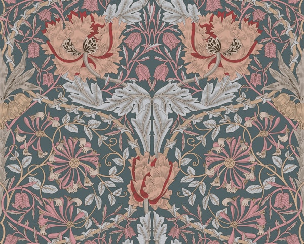 Victorian Honeysuckle and Tulip 2