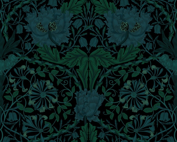 Victorian Honeysuckle and Tulip 5