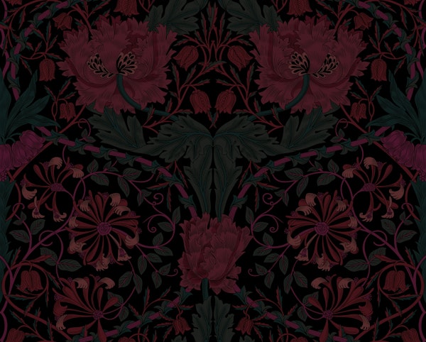 Victorian Honeysuckle and Tulip 6