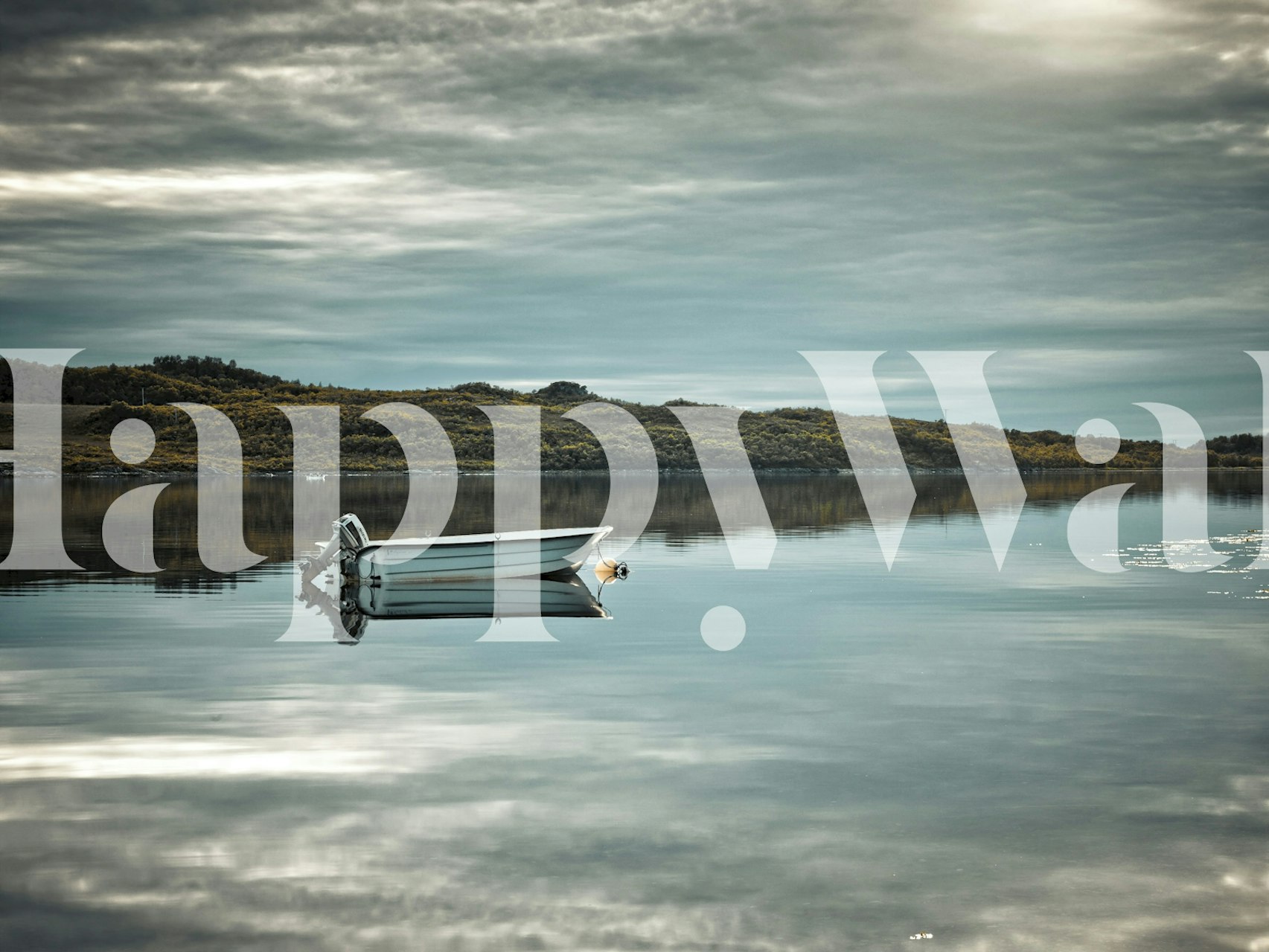 Afloat in Lofoten dizajn tapeta u sobi