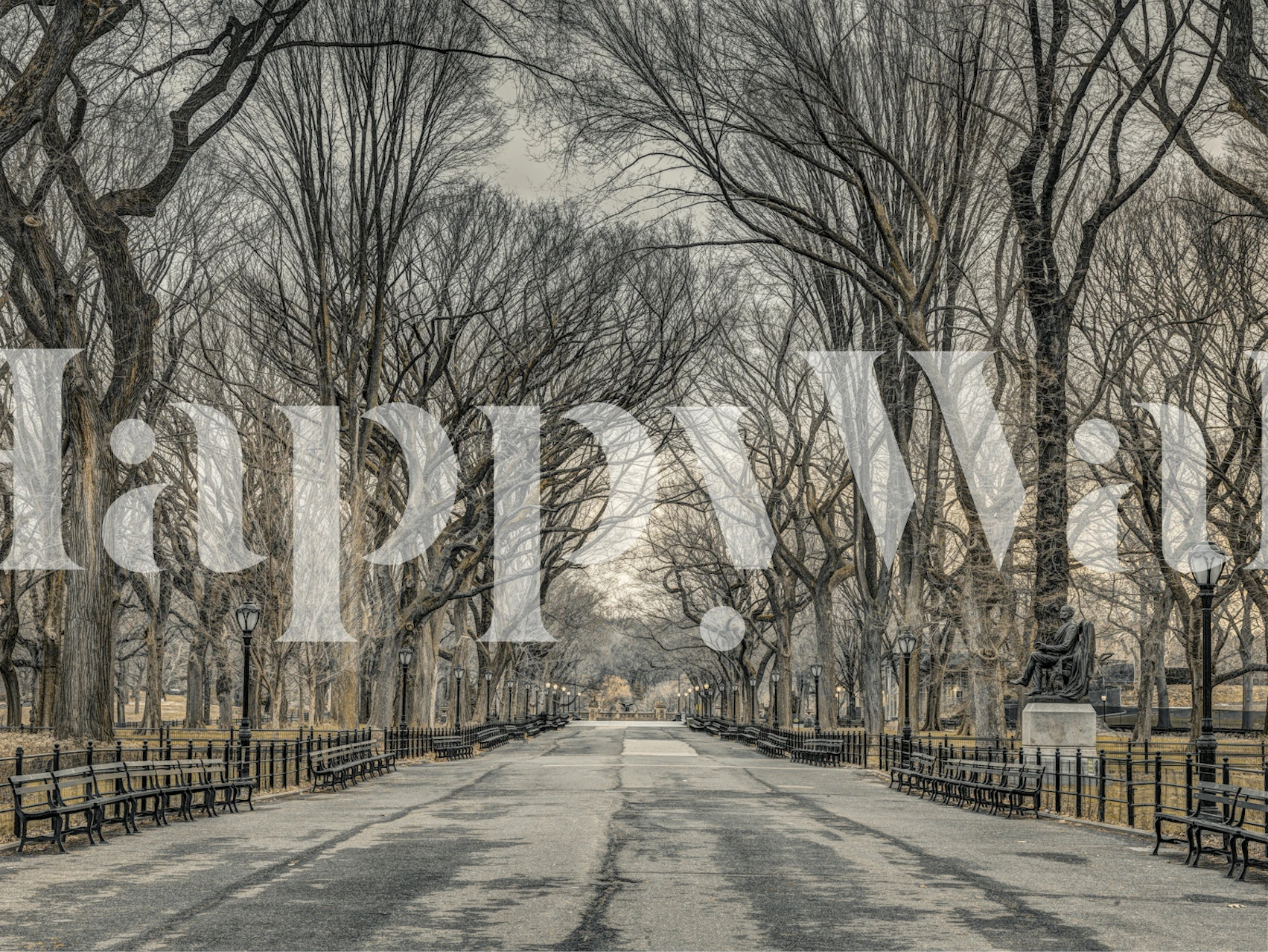 Escape to Nature wallpaper in a room