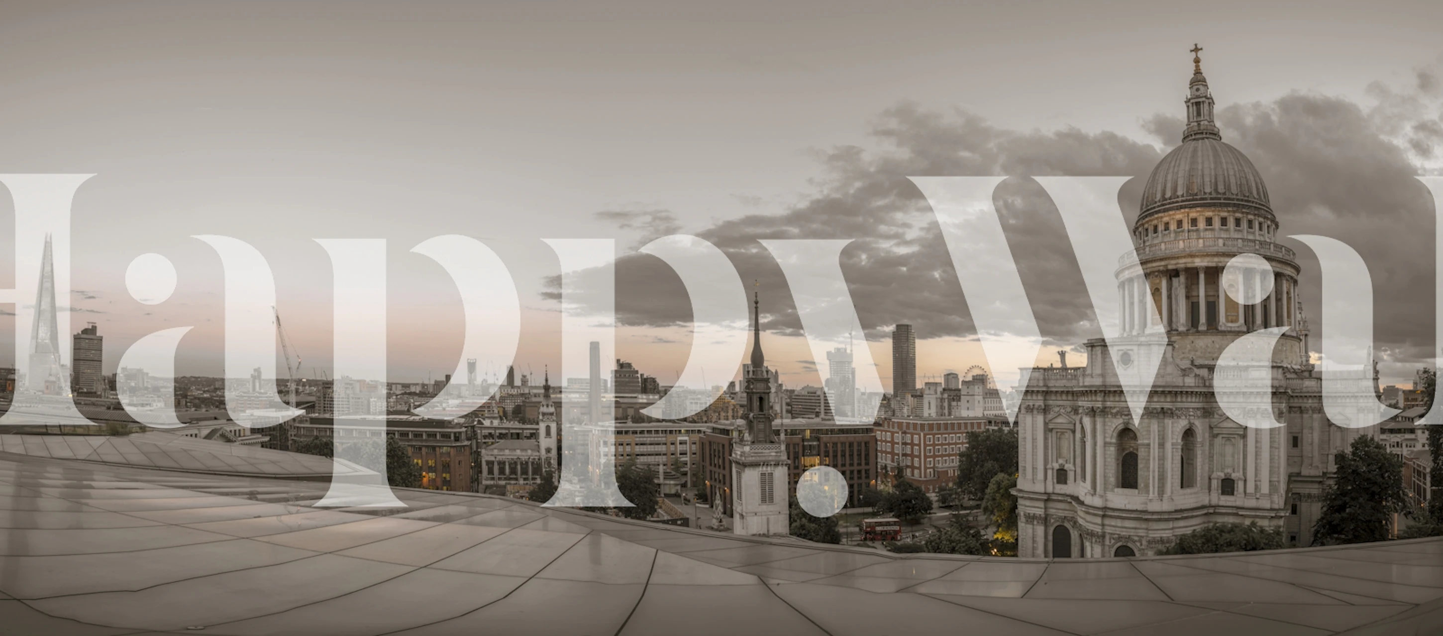 Papel de parede com vista para Iconic St. Paul's Cathedral