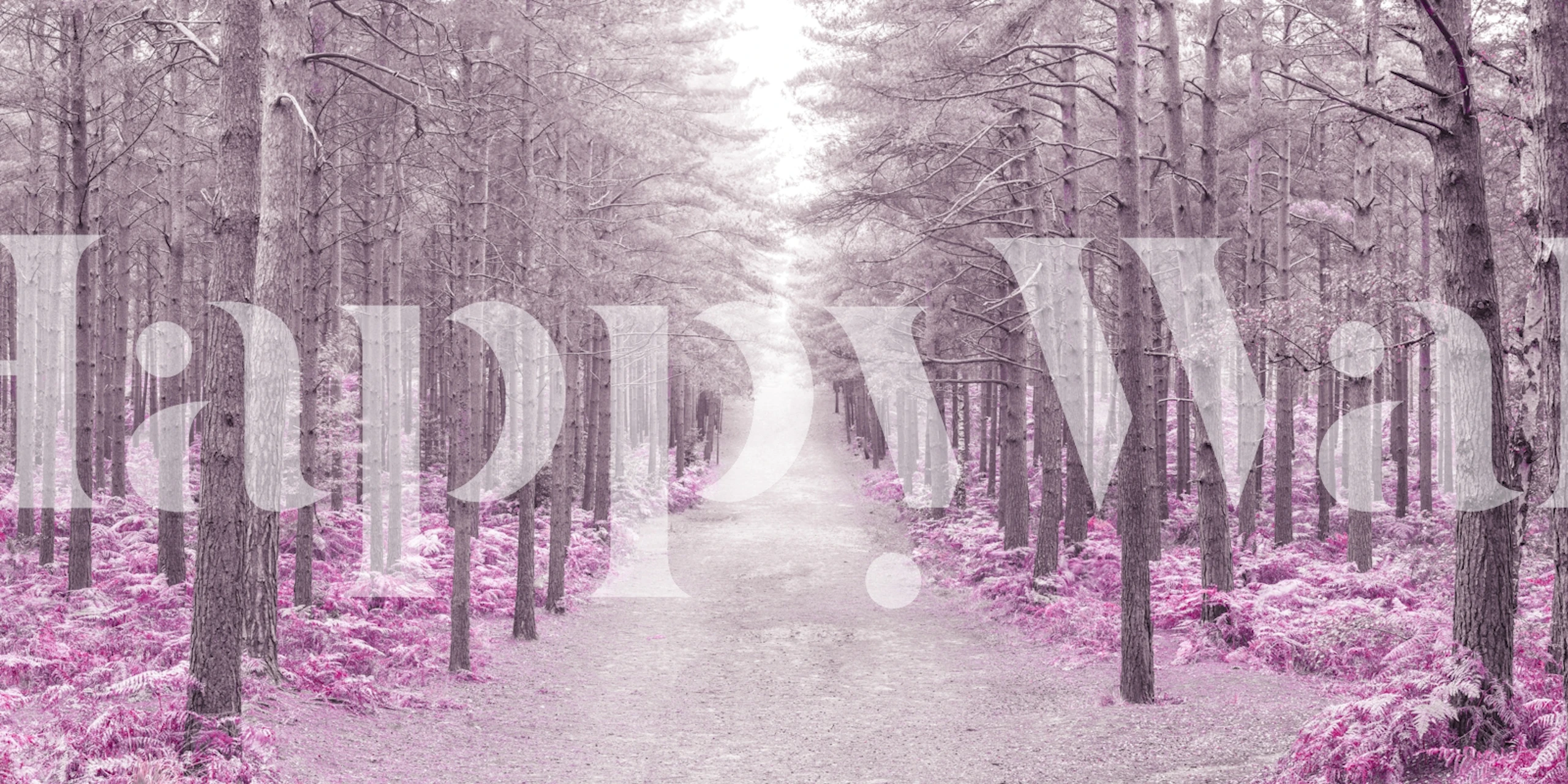 Autumn Brilliance tapet i en rumsinställning