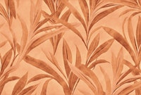 Calm Foliage Allover Leaves Peach Tangerine tapet