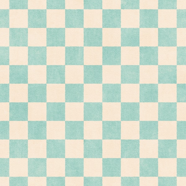 CHECKER - 001 - Sea Glass