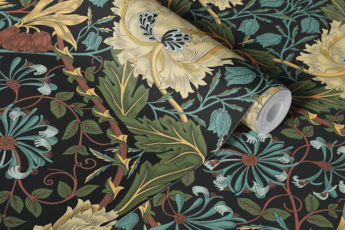 Victorian Honeysuckle and Tulip 19wallpaper roll