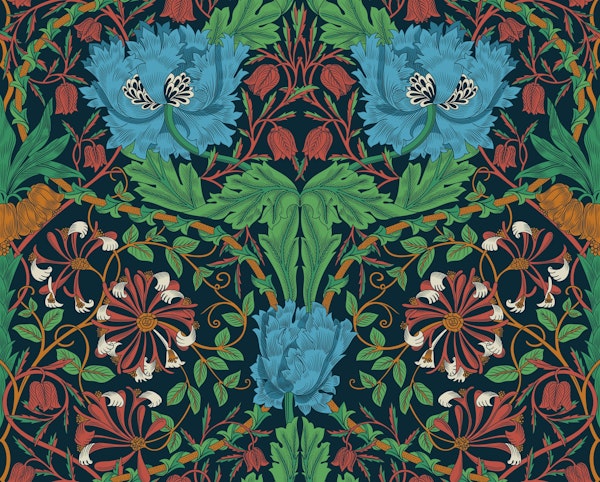 Victorian Honeysuckle and Tulip 20