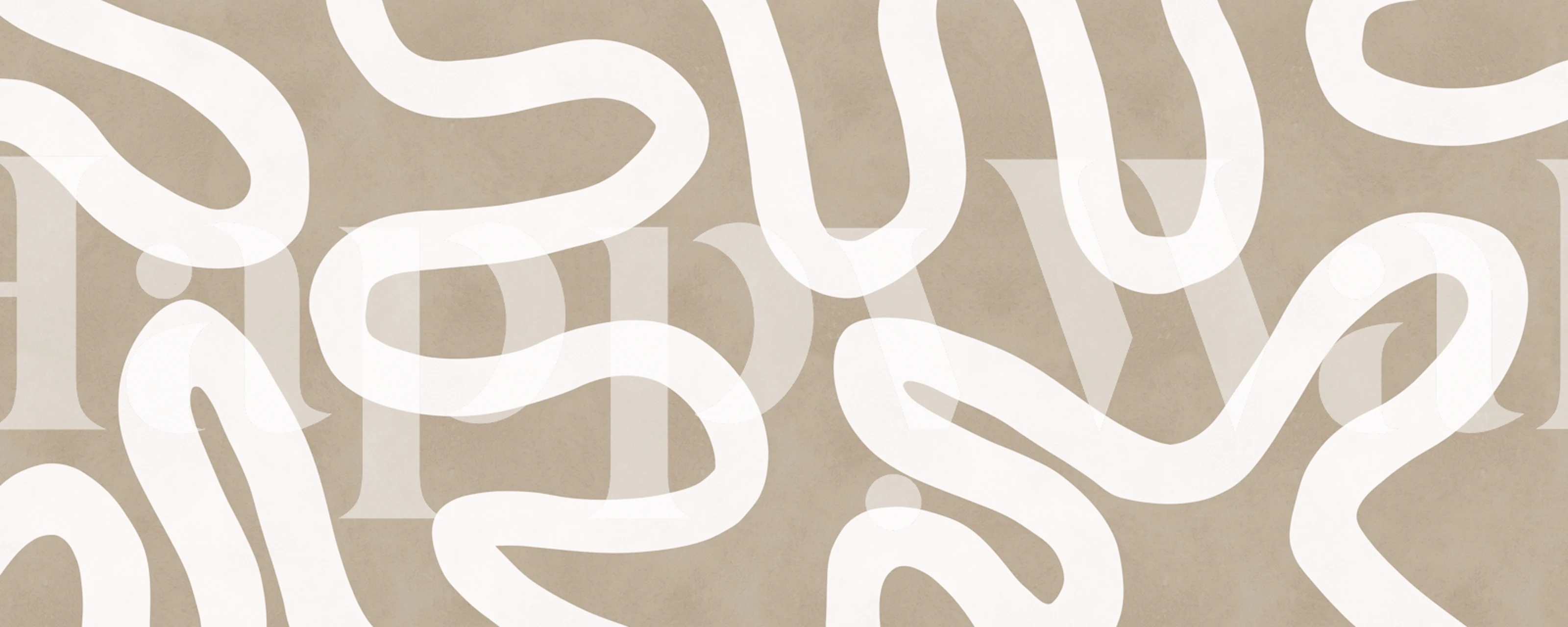 Papel de parede com Lines on beige background