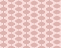 Bold Luxury Wave Stripes Tan Pink tapetas