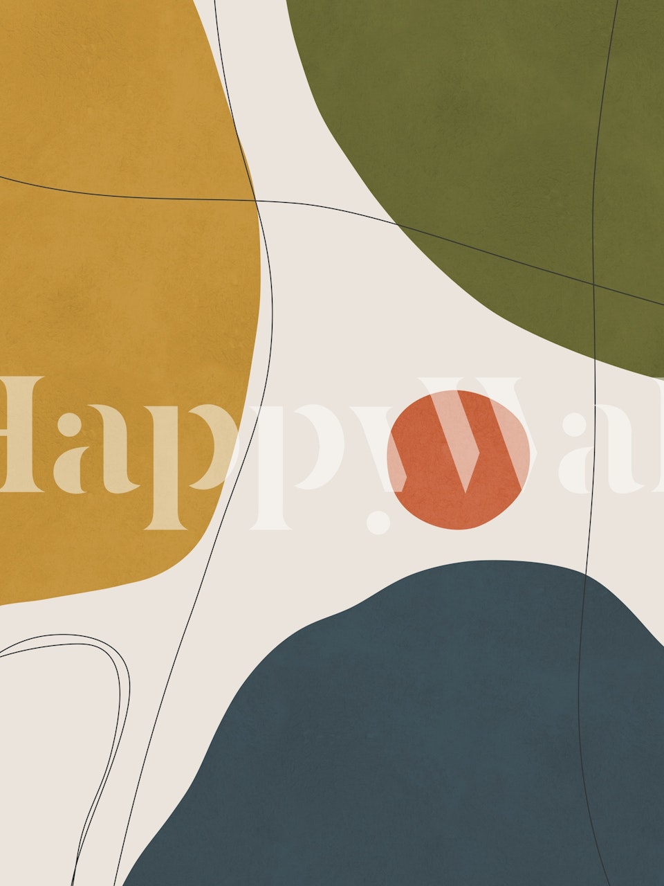 Värikäs abstrakti taustakuvavalo tyylikkäässä huoneessa