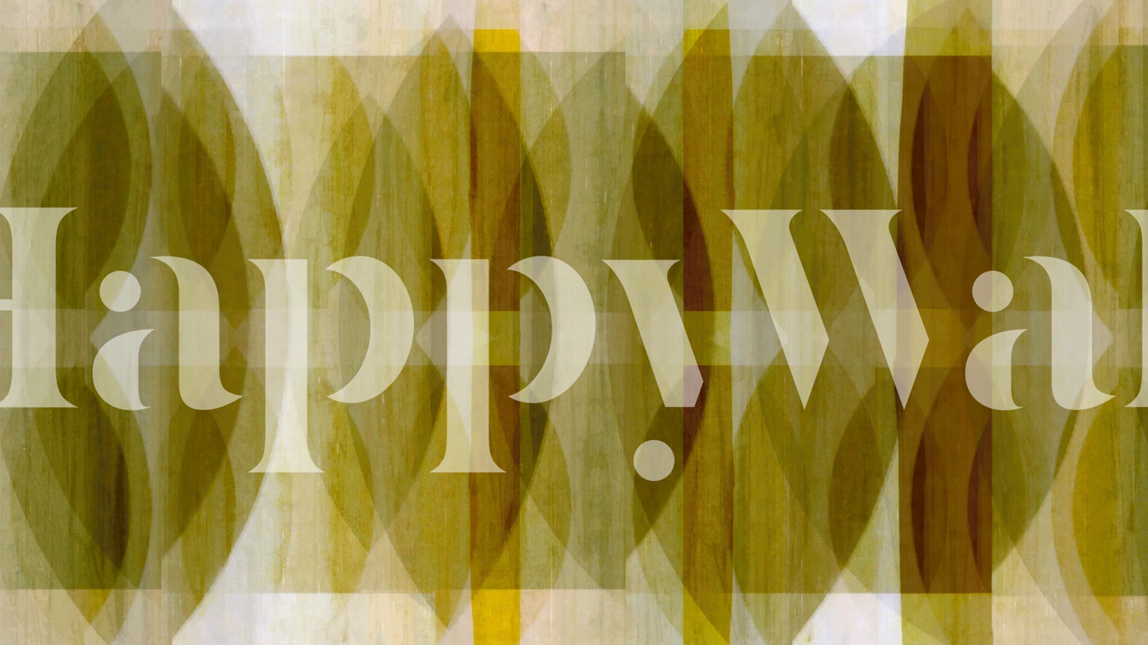 Spring Love Leaf Art wallpaper in a room