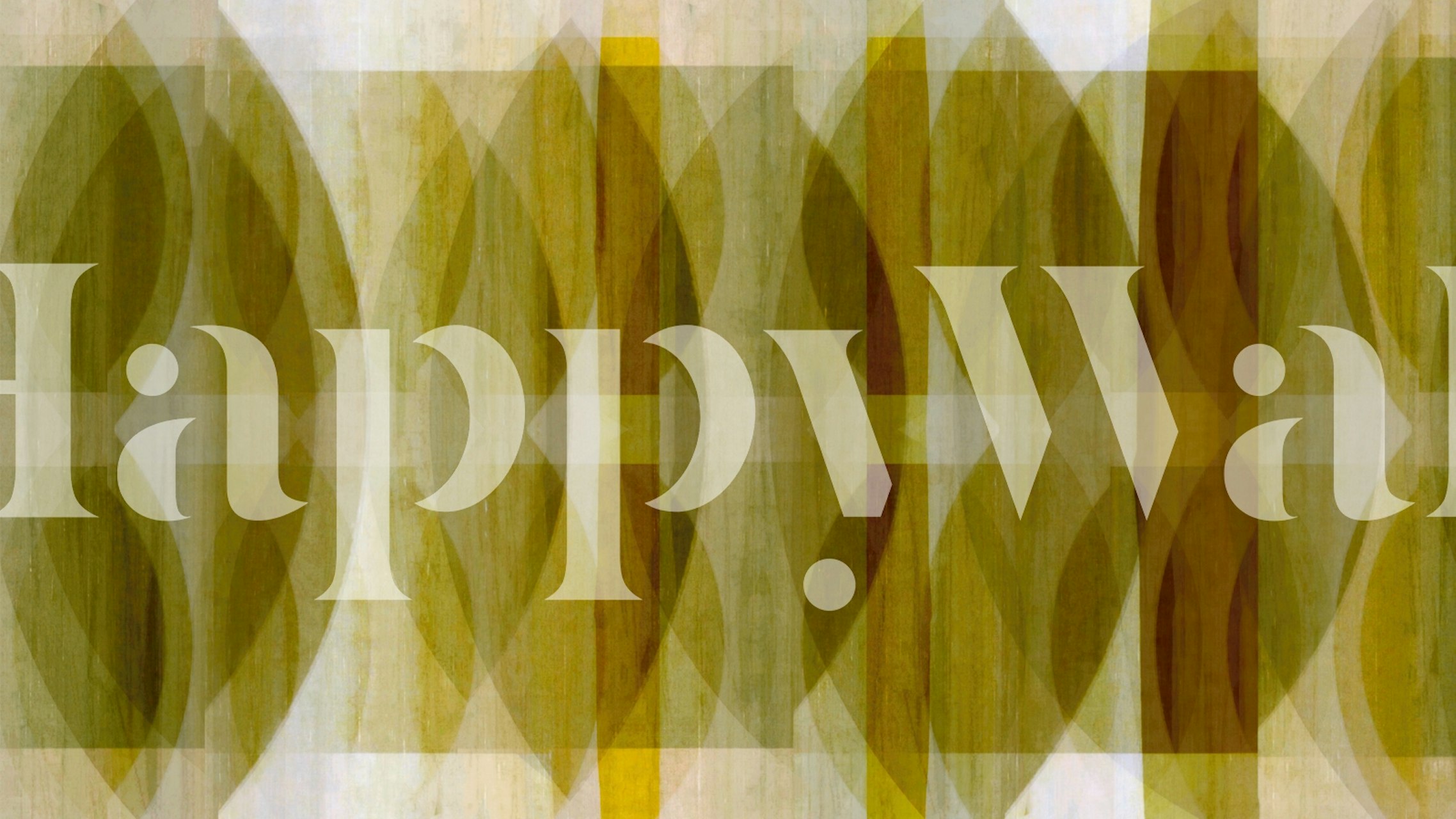 Spring Love Leaf Art wallpaper in a room