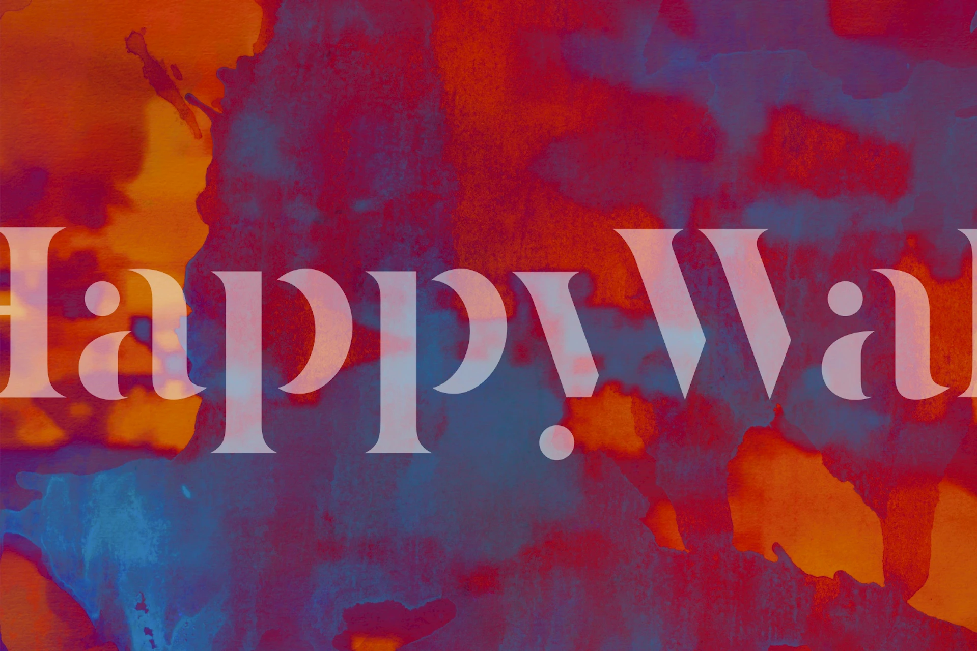 Funky Splash Art tapeta w aranżacji pokoju