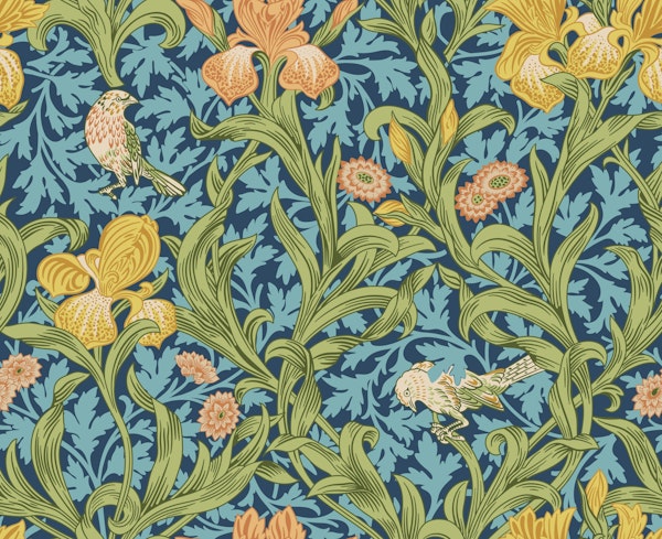 Victorian Irises pattern 3