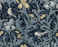 Victorian Irises pattern 5 tapet