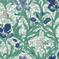 Victorian Irises pattern 9 tapete