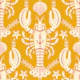 Yellow Lobster with Anchor - Large