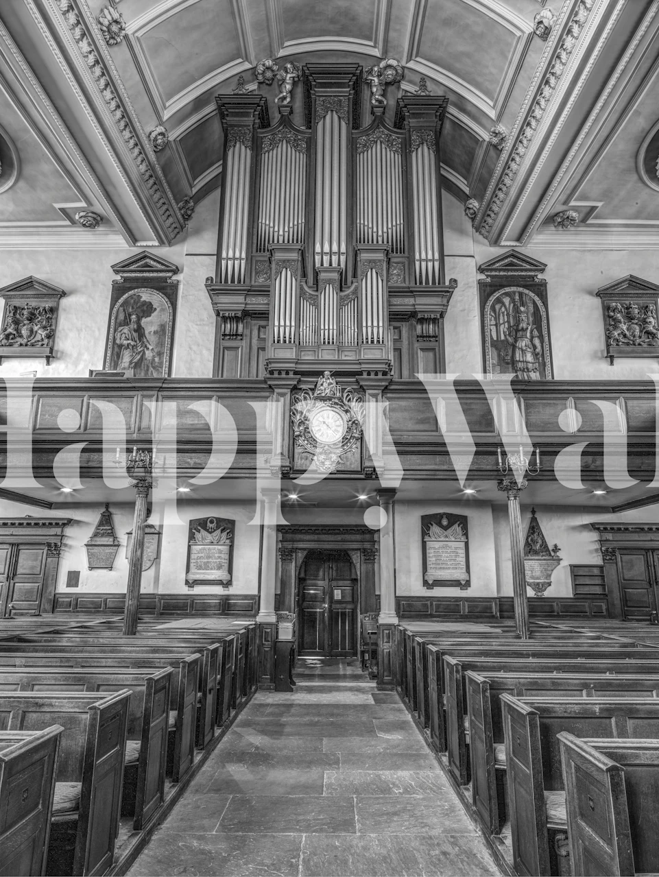 Sacred Architecture papel pintado en un entorno interior