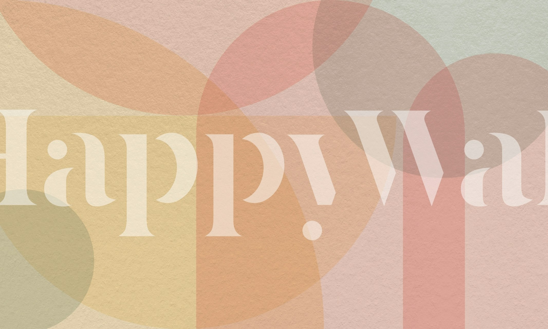 Abstract Retro tapet i ett rum