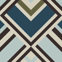Retro diamond graphic teal tapetit