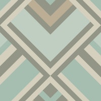 Retro diamond graphic pale aqua beige tapete