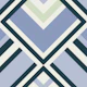 Retro diamond graphic blue