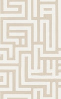 Maze - textured beige and off-white tapeta