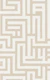 Maze - textured beige and off-white