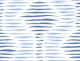 Boho ogee stripes - blue and white