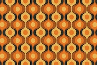 Large Abstract Geo Waves Pattern tapete