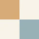 Boho Checkers Toasted Powder Blue
