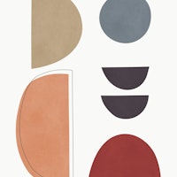 Circles and semicircles 8 papel pintado