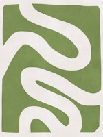 Lines on green background 1 tapete