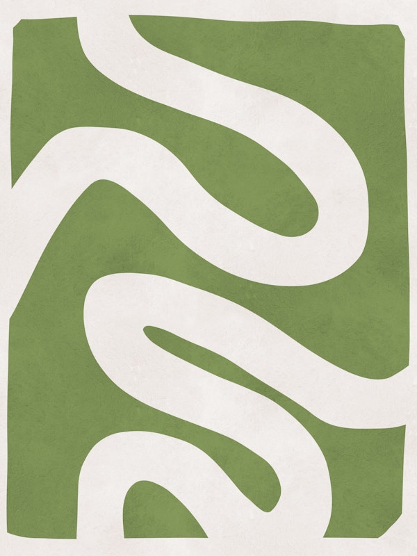 Lines on green background 1