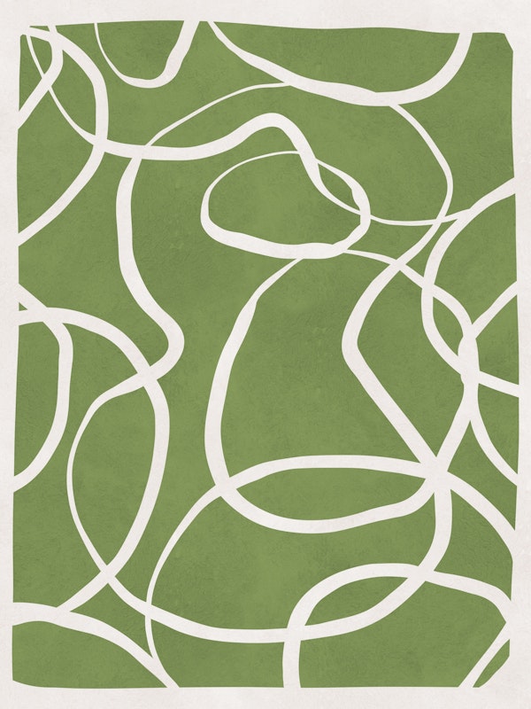 Lines on green background 2