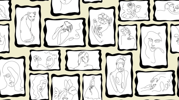 Line Art Gallery 1 cream