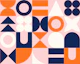Socialite Mid Century Retro Geometric Shapes