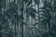 Tropical Bamboo Forest Teal Green
