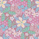 FULL BLOOM Cottage Fresh Garden Floral Pink