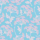 QUEEN ANNE'S LACE Cow Parsley Floral Blue