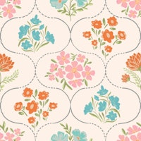 Oggy floral blossom tapet