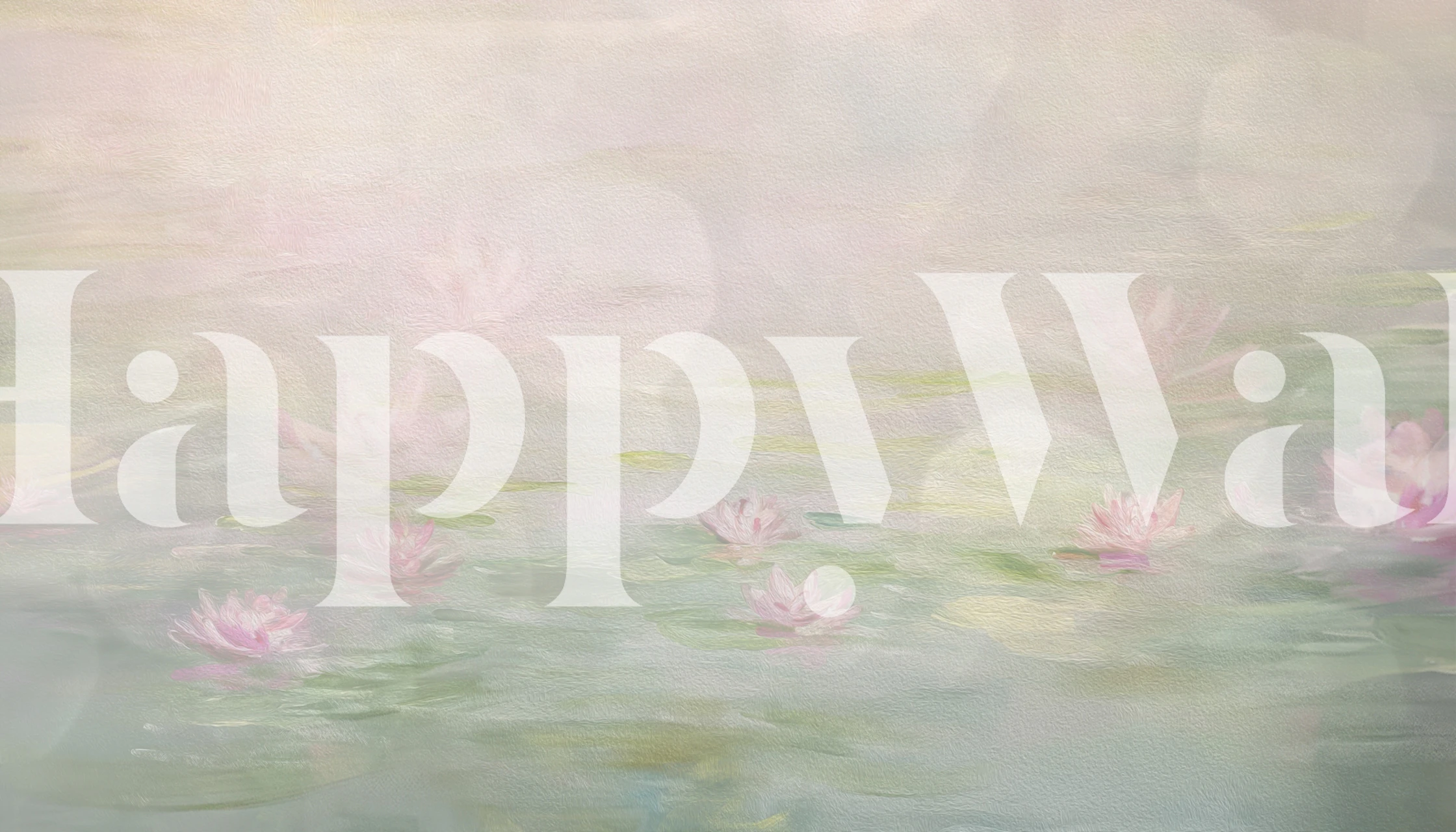 Lotus Dream Pastel Painting huoneessa