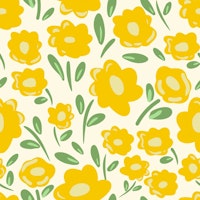 Mini lush florals papiers peint