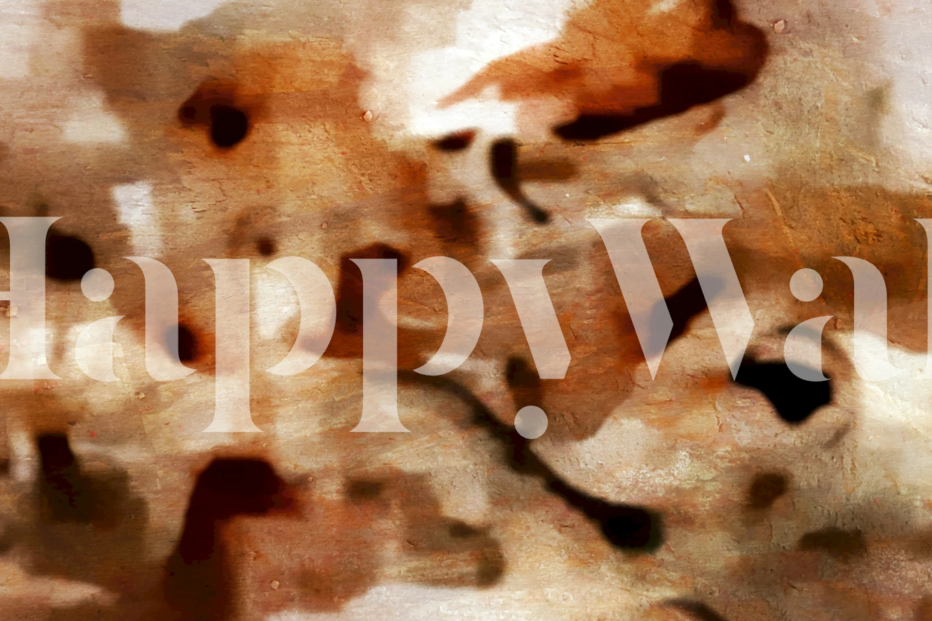 Earthy Fall Feelings wallpaper in a room