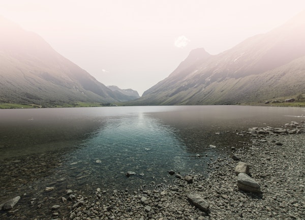 Mystic Scandinavian Landscape in Norway